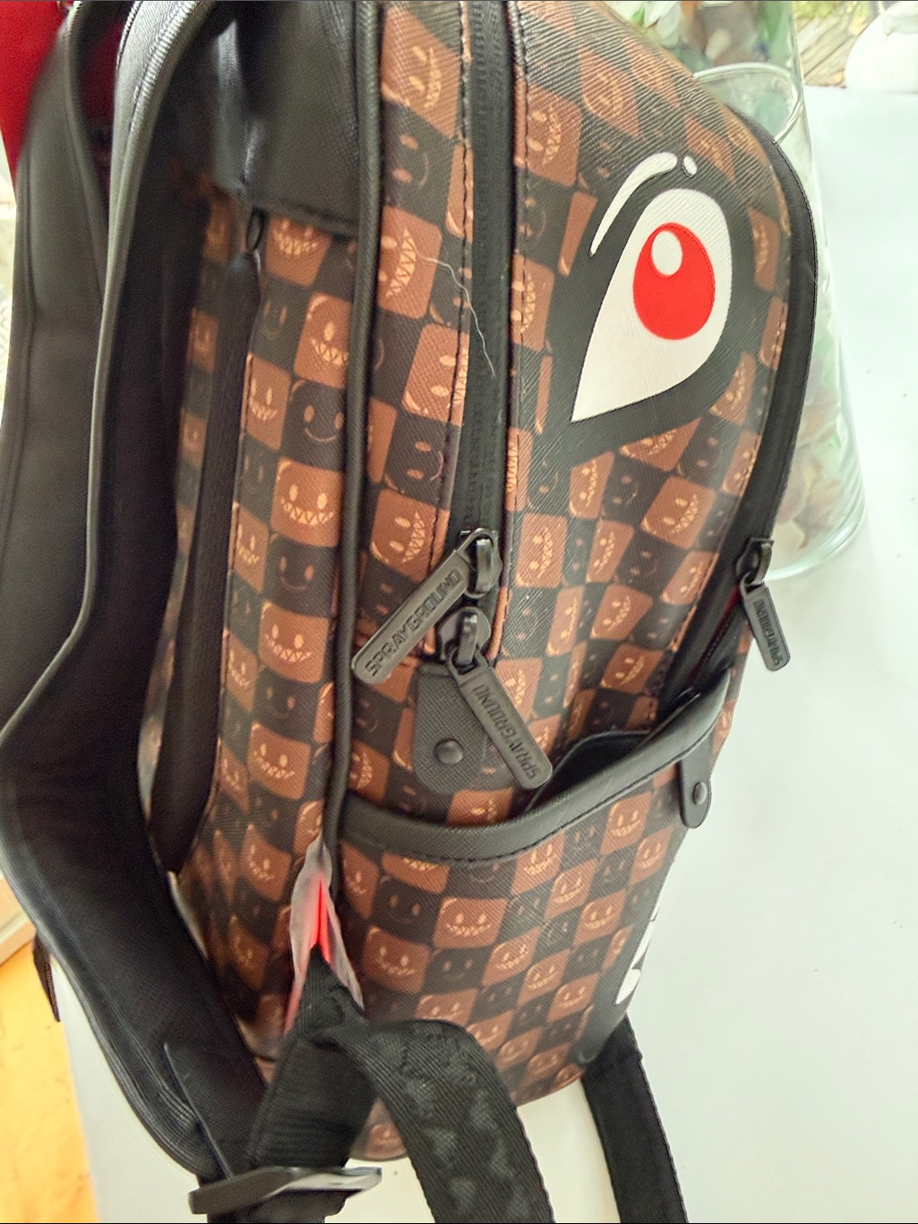Sprayground Nwt Shark Backpack Double Zip Multi Pocket Limited Edition. Unisex. — image 7 of 7